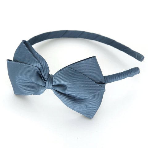 Large Antique Blue Alice Band