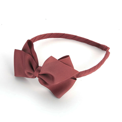 Large Cinnabar Alice Band