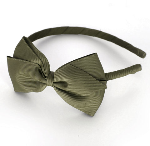 Large Deep Sage Alice Band