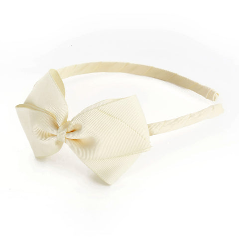 Large Ivory Alice Band