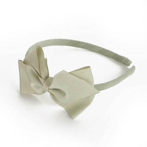 Large Olive Gray Alice Band