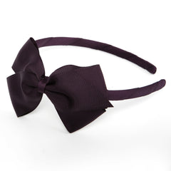 Large Shadow Purple Alice Band