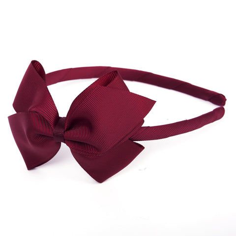 Large Wine Alice Band