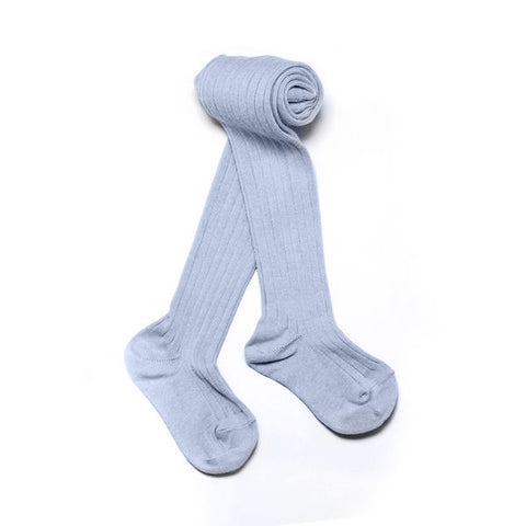 Ribbed Bluebell Tights