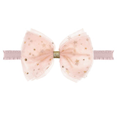 Large Dusty Mauve Chiffon Baby Headband