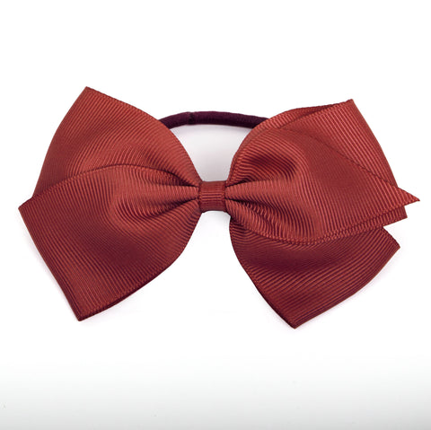 Large Poppy Red Hair Elastic