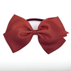 Large Poppy Red Hair Elastic