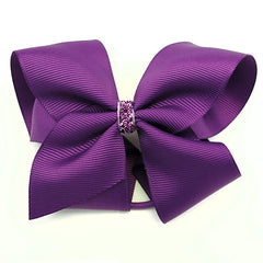 Large Regal Purple Glitter Elastic