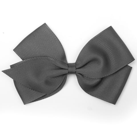 Large Charcoal Hair Clip