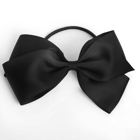 Large Black Hair Elastic