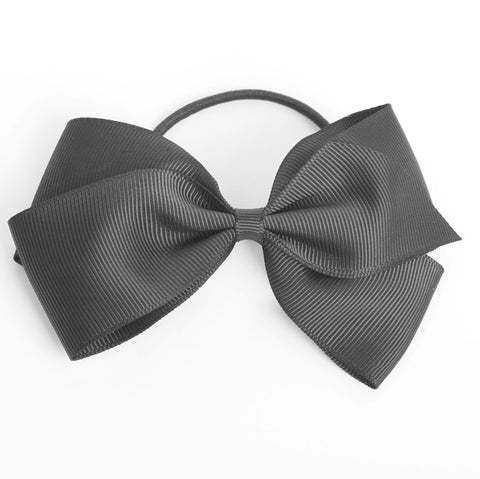 Large Charcoal Hair Elastic