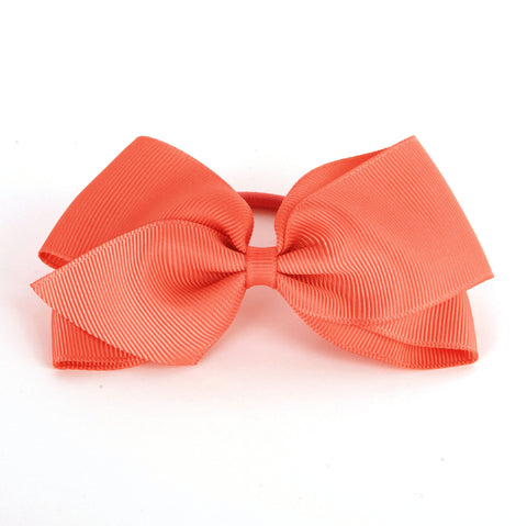 Large Neon Orange Hair Elastic