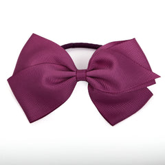 Large Raspberry Rose Hair Elastic