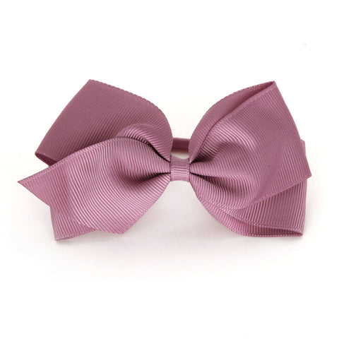 Large Rosy Mauve Hair Elastic