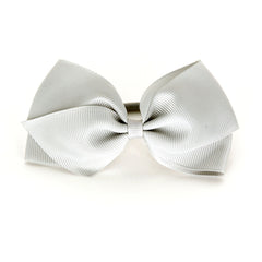 Large Shell Grey Hair Elastic