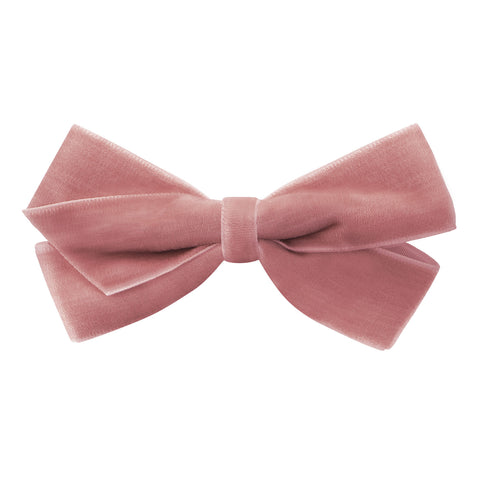 Medium Dusty Rose Velvet Hair Clip
