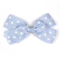 Medium Bluebell Polka Dot Hair Clip