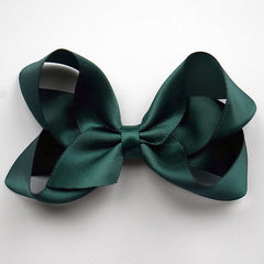 Medium Spruce Satin Hair Clip