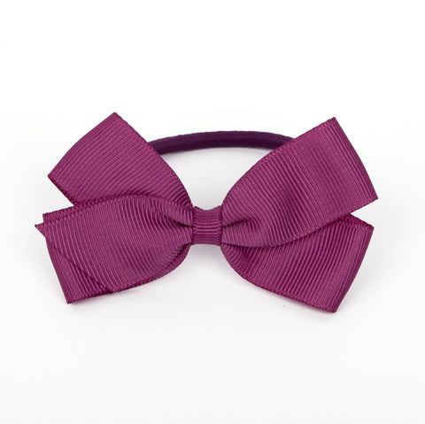 Medium Raspberry Rose Hair Elastic