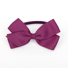 Medium Raspberry Rose Hair Elastic