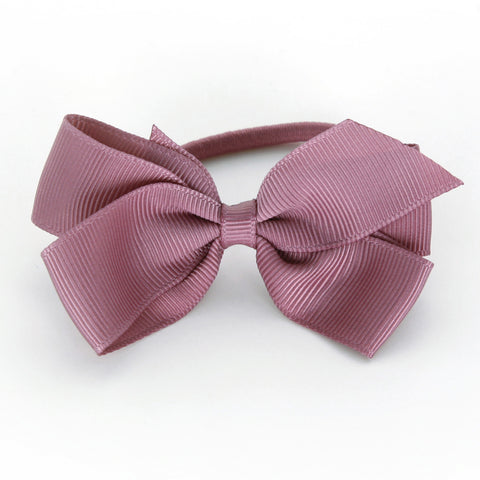 Medium Rosy Mauve Hair Elastic