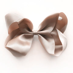 Large Antique Mauve Satin Hair Clip