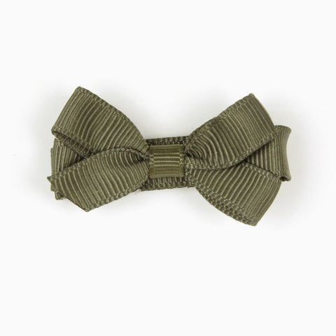 Small Deep Sage Hair Clip