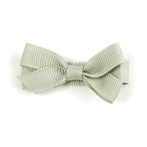 Small Olive Gray Hair Clip