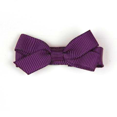 Small Regal Purple Hair Clip