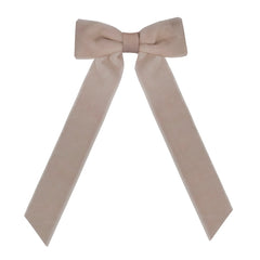 Medium Carmandy Long Tail Velvet Hair Clip