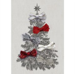 Small Clip Gift Set Red & Silver