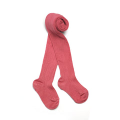 Ribbed Coral Tights